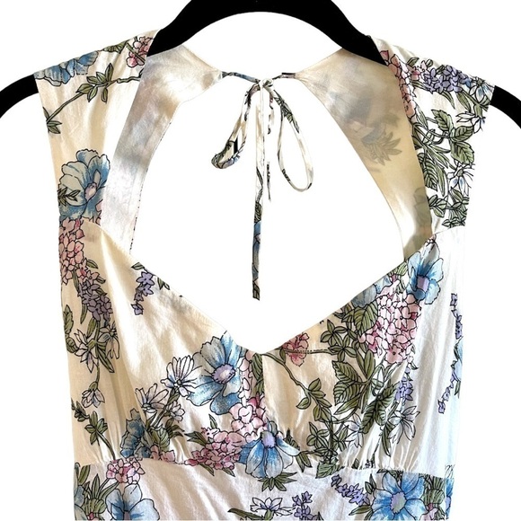 AMERICAN RAG, BRIGHT & SUMMERY SUNDRESS IN 100% COTTON. FULLY LINED. SIZE S - Picture 4 of 8